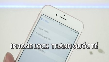 Cách nhận biết iPhone Lock bị " Phù phép" thành iPhone quốc tế qua mã ICCID