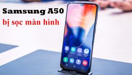 Nên làm gì khi màn hình Samsung Galaxy A50 xuất hiện sọc 7 màu