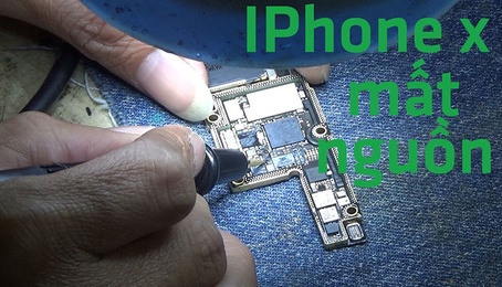 Nguyên nhân iPhone X mất nguồn. Cách kiểm tra sửa chữa
