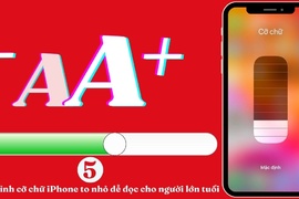 Cách chỉnh cỡ chữ phóng to trên iPhone cực đơn giản để dễ đọc chữ hơn