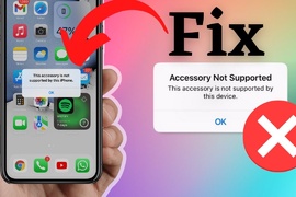 Cách Khắc Phục Lỗi Phụ Kiện Không Được Hỗ Trợ Trên Điện Thoại iPhone nhanh chóng hiệu quả