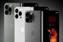 iPhone màn hình gập có thể tự động gập lại để bảo vệ màn hình trước khi rơi 