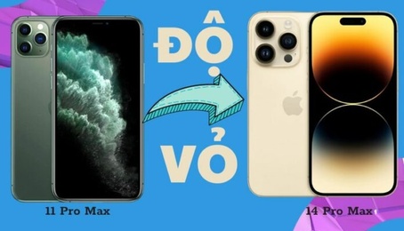 Có nên lựa chọn độ vỏ iPhone Xs Max, 11 Pro Max lên 14 Pro Max khi vỏ hỏng?