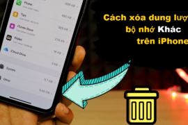Cách xóa dung lượng khác trên iPhone cực kỳ đơn giản