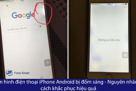 Màn hình điện thoại iPhone Android bị đốm sáng - Nguyên nhân và cách khắc phục hiệu quả