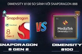 Đánh giá Dimensity 8100 so sánh với Snapdragon 888: Dùng chíp nào tốt hơn, phù hợp với bạn