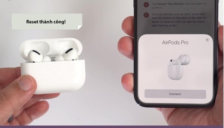 Cách reset AirPods giúp tai nghe của bạn về trạng thái như mới mua