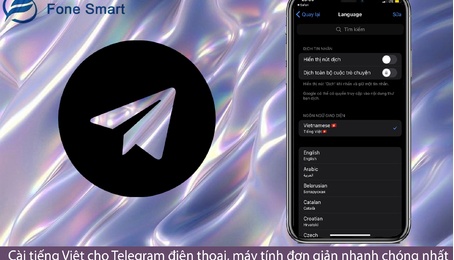Cài tiếng Việt cho Telegram điện thoại, máy tính đơn giản nhanh chóng nhất