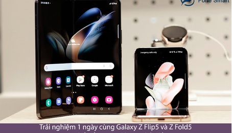 Trải nghiệm 1 ngày cùng Galaxy Z Flip5 và Z Fold5: Độ bền ấn tượng khi test bản lề