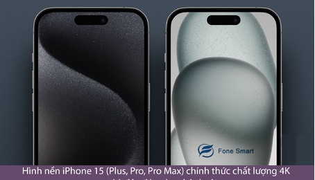 Hình nền iPhone 15 (Plus, Pro, Pro Max) chính thức chất lượng 4K cực kỳ độc đáo và nghệ thuật