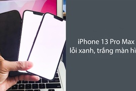 Cách khắc phục iPhone 13 Pro Max lỗi xanh, trắng màn hình
