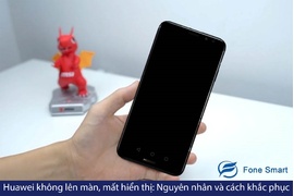 Cách khắc Huawei không lên màn, mất hiển thị