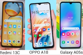 So sánh Redmi 13C và OPPO A18 và Galaxy A05s nên mua máy nào?