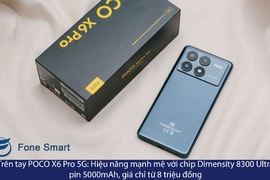 POCO X6 Pro 5G Hiệu năng mạnh mẽ với chip Dimensity 8300 Ultra