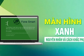 Tại sao xuất hiện màn hình Laptop bị xanh? Nguyên nhân và cách khăc phục hiệu quả