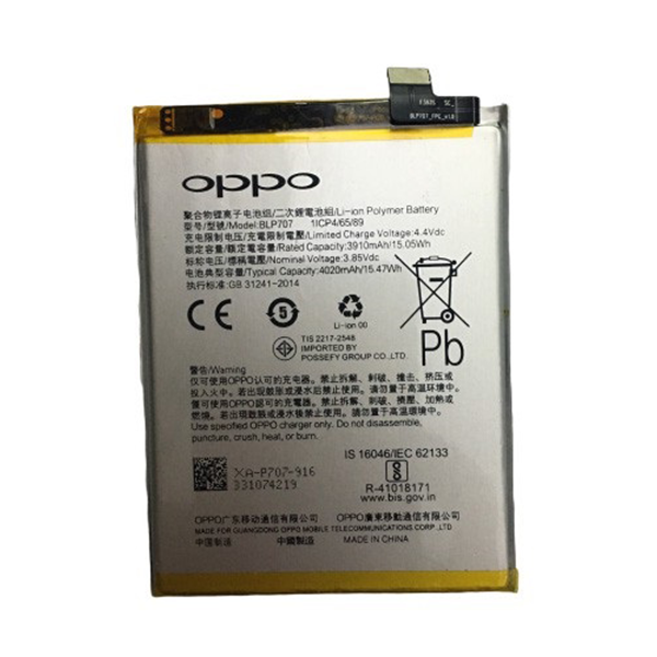 Thay pin Oppo F11 Pro