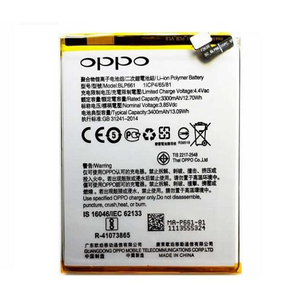 Thay pin Oppo F9 chính hãng