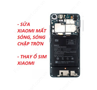 Sửa Xiaomi Redmi Note 4, 4X mất sóng, Không nhận sim