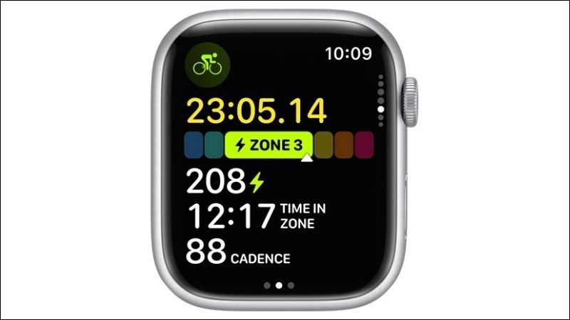 watchOS 10 tối ưu hóa các chỉ số đạp xe trên iPhone