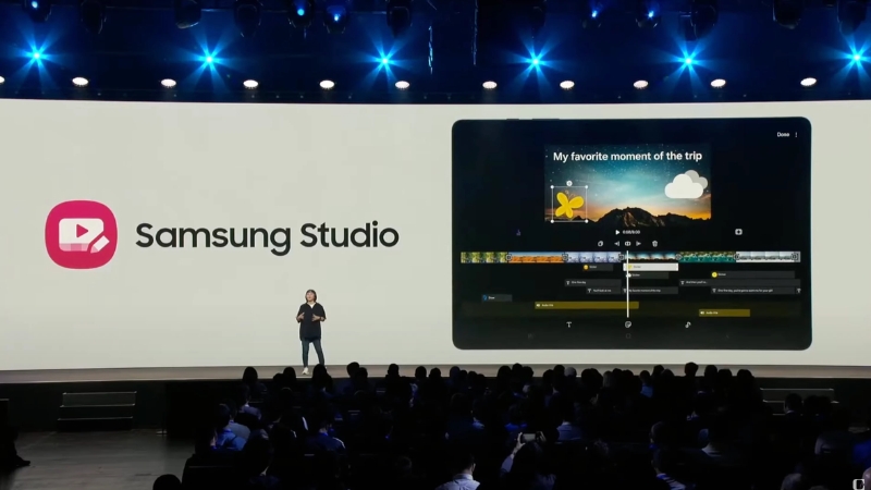 Samsung Studio giúp người dùng tùy chỉnh video nhanh chóng